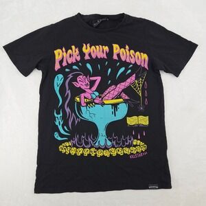 Killstar Pick Your Poison‎ Unisex T-Shirt Sz Lg Used Good Shape